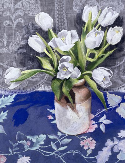 White Tulips, 1994 by Cristiana Angelini